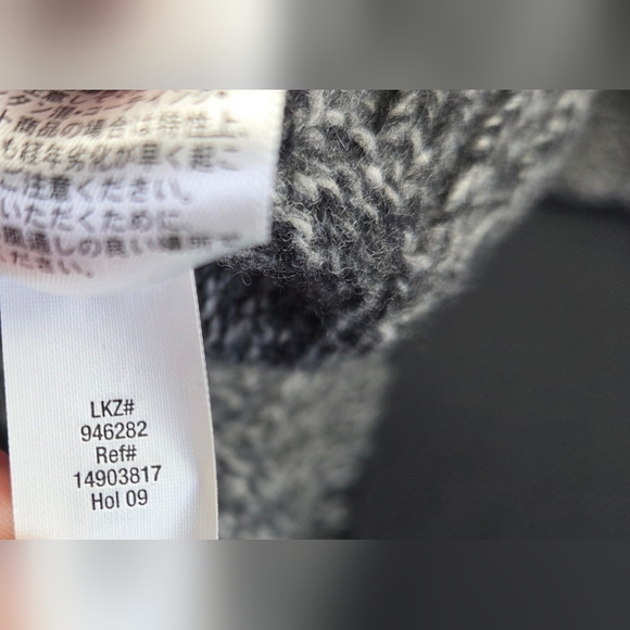 Eddie Bauer Marled Sweater Mens LT Grey Long Sleeve Pullover Lambswool Roundneck - Picture 4 of 6